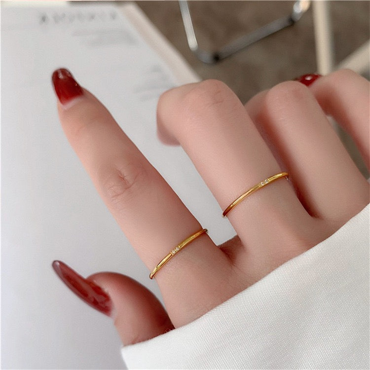 Stone Combo Rings