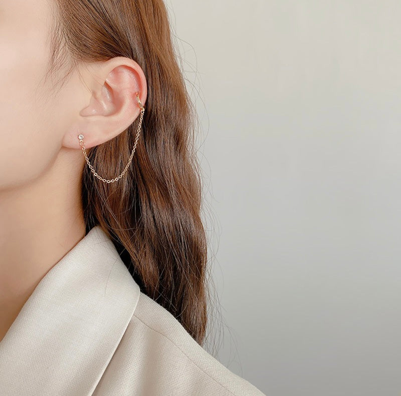 Stone Earcuff Earring